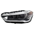 thumbnail image 1 of BMW X1 Right Passenger Side Headlight Assembly Compatible with 2017-2019 sDrive28i xDrive28i F48 2.0L B48B20 TwinPower Turbo DOHC 4-Cyl 228HP FWD AWD LED Clear Lens, 1 of 2