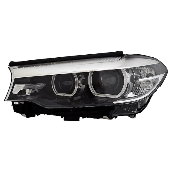 New Left Side Headlights Compatible With Bmw 540D Led Bulb High And Low Beam Included Clear Lens Color 2017 2018 2019 2020 By Part Numbers Bm2519179 63-11-7-214-960 63117214960