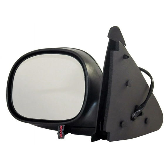 New OEM Replacement Left Driver Side Door Mirror Fits 1997-2001 Ford F-150 Ford F-250 Power FO1320134 F75Z 17683 F75Z17683JAB F75Z-17683-JAB Extended Cab Pickup Standard Cab Pickup
