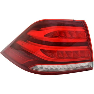 Rear Bumper Reflector - Passenger Side For 2016-2019 Mercedes-Benz GLE300d/GLE350/GLE550e (Red)