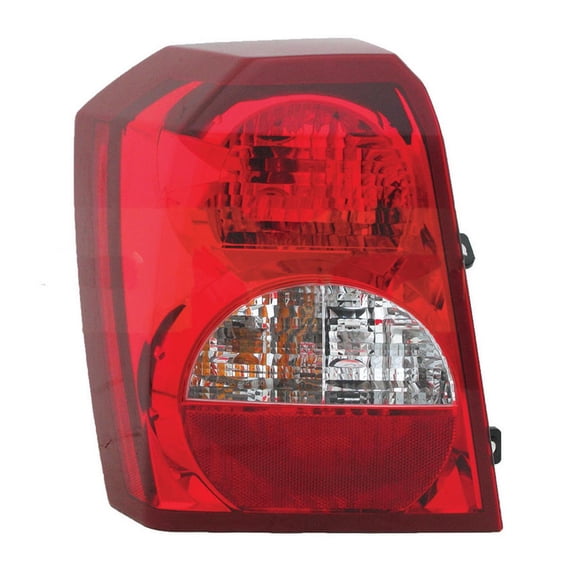 New Left Driver Tail Light Assembly Compatible with 2007 Dodge Caliber All Trims SE SXT R/T SRT4 Turbocharged Fits 148HP Replaces 5303753AG 5303753AF 5303753AD CH2818109