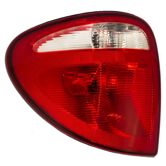 OEM Grade Left Driver Side Tail Light Assembly Compatible with 2004 2005 2006 2007 Chrysler Town & Country Dodge Caravan Grand Caravan Minivan 68241335AA CH2800157 NOT for 6027-6028