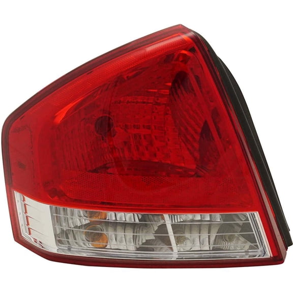 Tail Light Compatible with 2007-2008 Kia Spectra 2.0L I4 G4GC Left Driver Side HALOGEN REPK730108 138HP