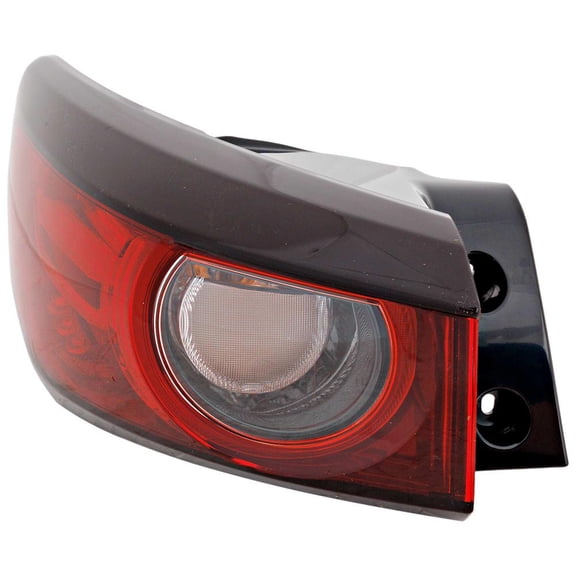 OEM Grade Tail Light Assembly Compatible with 2019-2022 Mazda CX-3 Left Driver Side 2.0L I4 PE-VPS 148HP Replaces MA2804133 DM6F51160A RM73010076Q RM73010076