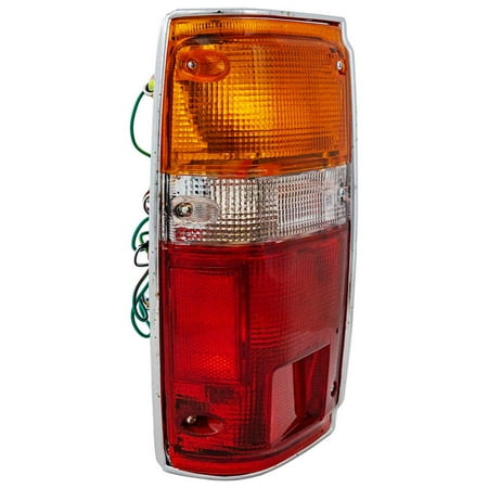 New OEM Replacement Tail Light Assembly Compatible with 1984-1989 Toyota 4Runner Pickup Left Driver Side 2.4L 3.0L I4 116HP Replaces TO2800104 8156089150 11-1348-36 11134836