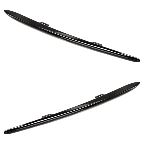 New Left Upper and Right Upper Grille Trim Compatible With Mercedes Benz GLE53 AMG 4Matic 6 Cyl 3.0L GLE350 Base 4 Cyl 2.0L 2020-2023 By MB1046195 MB1047195 1678854705 1678854805