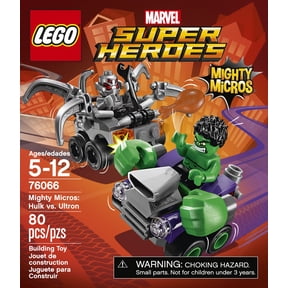 Marvel Mighty Micros Hulk vs. Ultron Set LEGO 76066