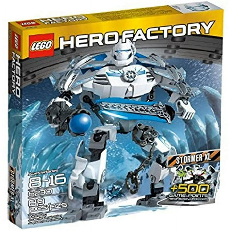 New Lego Hero Factory Stormer XL 6230 89-Piece 8+ Building Toy