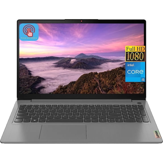 New Lenovo Ideapad 3i Laptop, 15.6" FHD Touchscreen Computer, Intel Core i5-1135G7 Quad-Core Processor, 36GB RAM, 2TB SSD,HDMI, Bluetooth, WiFi 6, Windows 11 Pro in S Mode,Arctic Grey,82H80358US