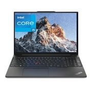 New Lenovo ThinkPad E16 Gen 1 16" Laptop with Fingerprint Reader, 13th Gen Intel Core i5-1335U,24GB RAM,1TB SSD,Backlit Keyboard,720P Camera,Windows 11 Pro, Black