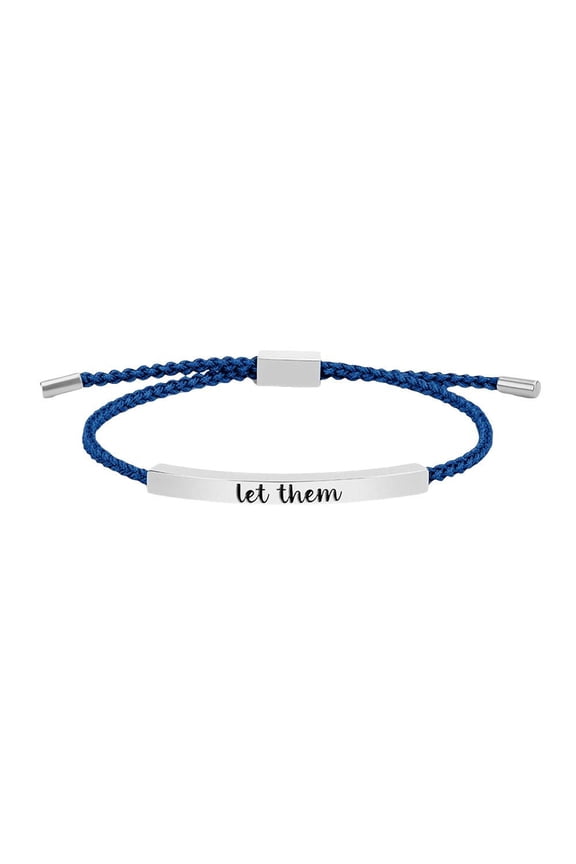 New Let Them Tube Bracelet Friendship Gifts Jewellery Best R7E9