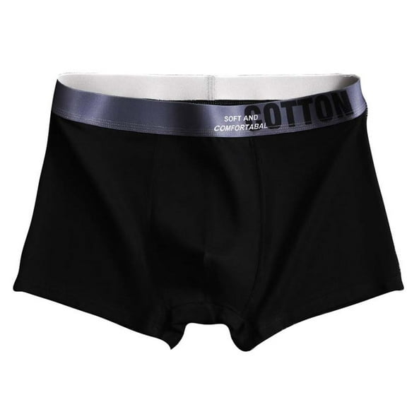 New Letter Inner Crotch Men's Underwear Loose Comfortable Breathable Youth Four Cornered Shorts