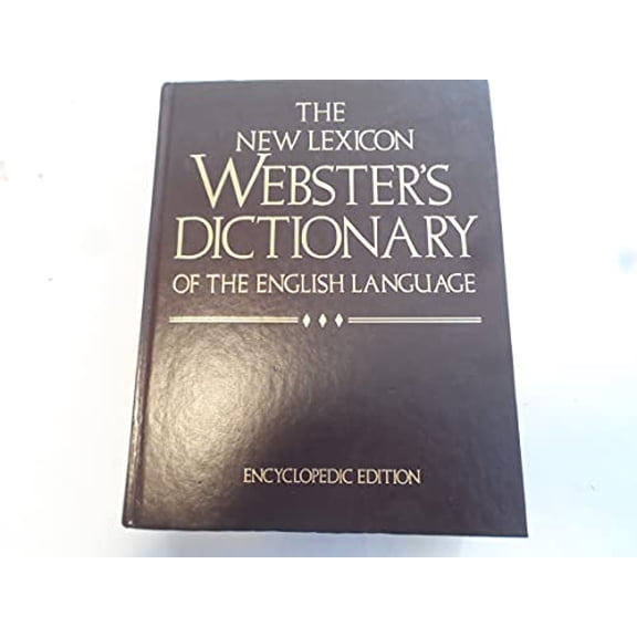Pre-Owned New Lexicon Webster's Dictionary of the English Language Encyclopedic Edition (Hardcover) 0717245748 9780717245741