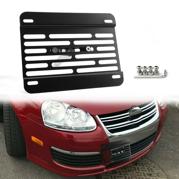 New License Plate Bumper Mount Bracket Adapter Holder For Volkswagen Jetta MK6