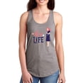 thumbnail image 1 of New Life Future Mom Art Racerback Tank Women -Image by Shutterstock, Female Small, 1 of 4