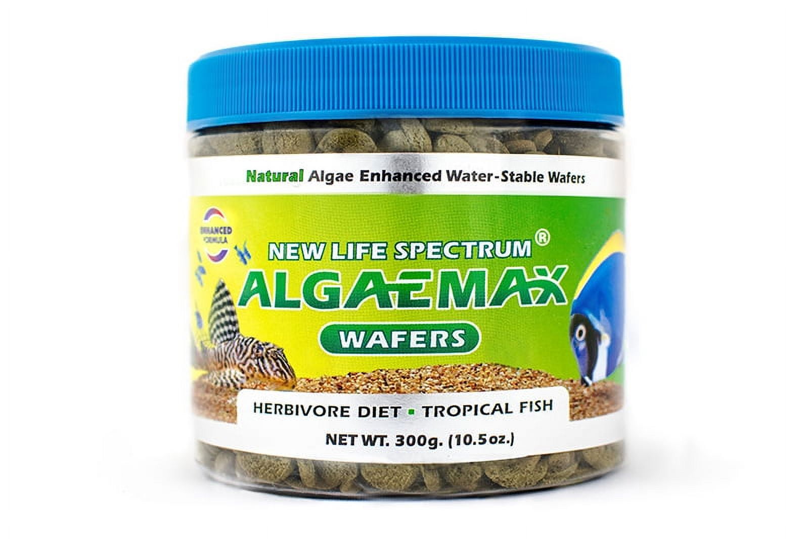 New Life Spectrum AlgaeMax Tropical Fish Food Wafers, 10.5 oz