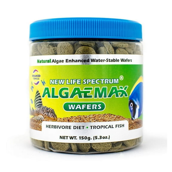 New Life Spectrum AlgaeMax Tropical Fish Food Wafers, 5.3 oz