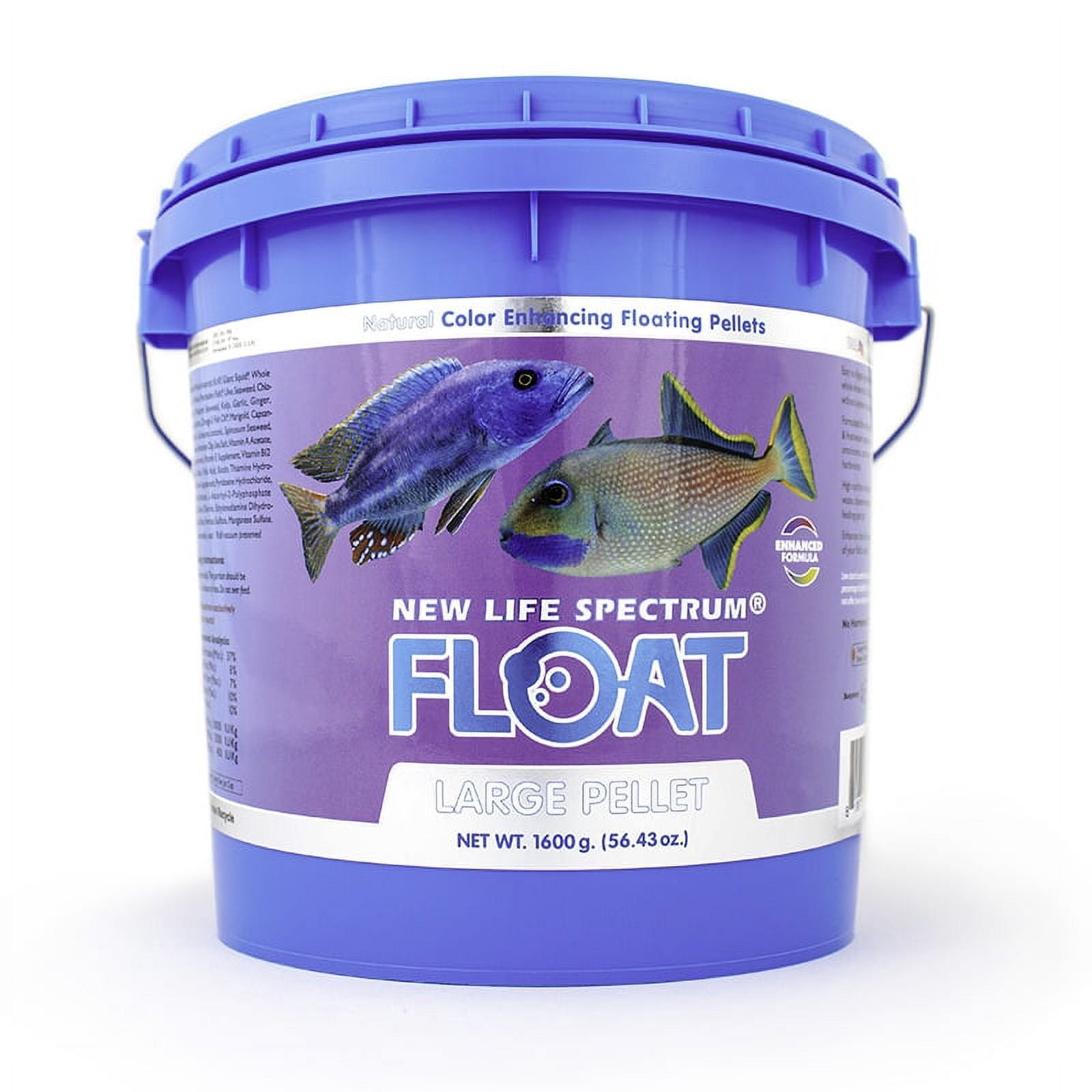 New Life Spectrum Float Large Fish Food Pellets, 1.6 kg