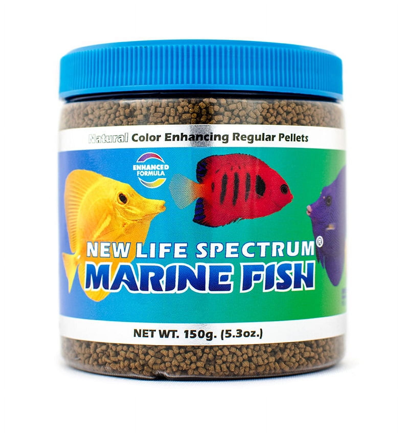 New Life Spectrum Marine Fish Tropical Food Pellets 150g