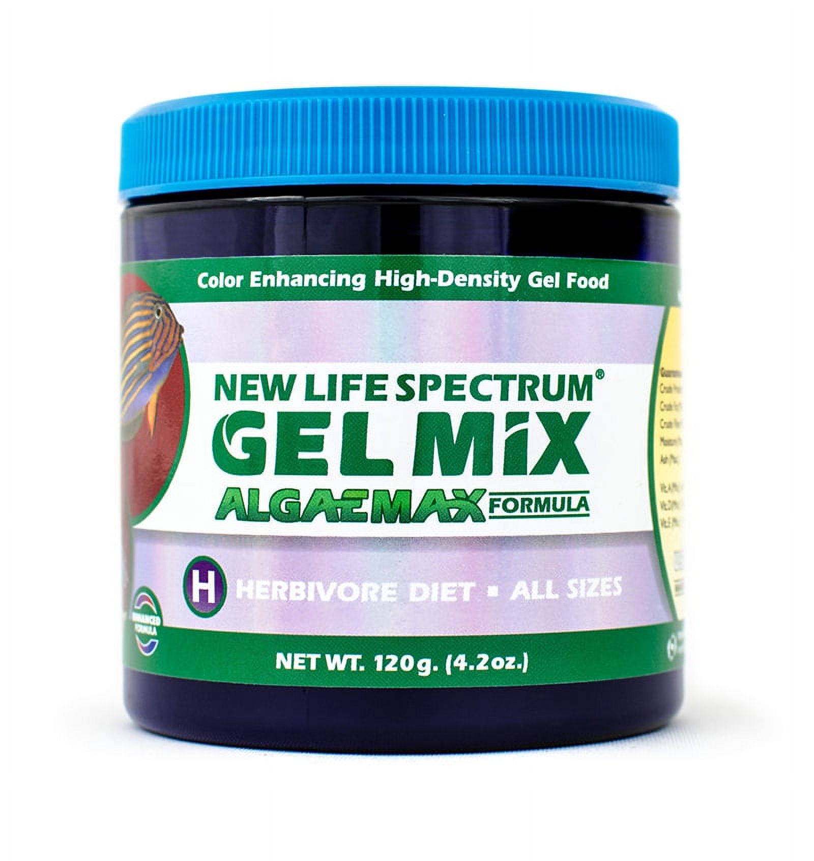 New Life Spectrum Nutrient Dense Gel Mix Fish Food, 120 g