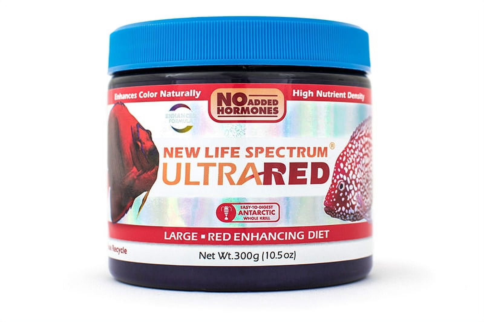 New Life Spectrum UltraRed Color Enhancing High-Density Fish Food Diet, 300 g