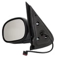 thumbnail image 1 of New Lift Side Mirror Compatible With Ford Expedition Power With Heat 1997 1998 1999 2000 2001 2002 By Part Numbers FO1320159 955028 61053F F85Z17683 HAB61053F FD57CL, 1 of 2