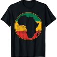 New Limited Africa Vintage Retro Map Tanzania Namibia Kenya TShirt