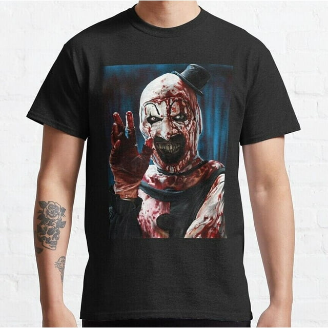 New Limited Dark Horror The Clown Men Drawing Art Made in USA Printing