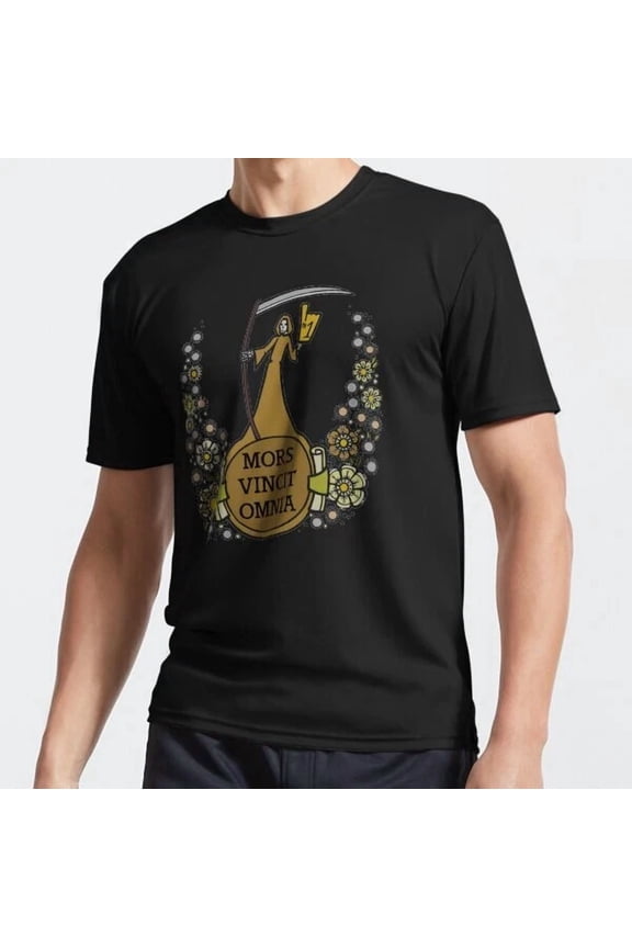 New Limited "Death Always Wins" -In Latin Design Best Gift,dea T-Shirt S-5XL