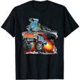 New Limited Funny Classic Hot Rod Car, Fifties Drag Racing Muscle Car T