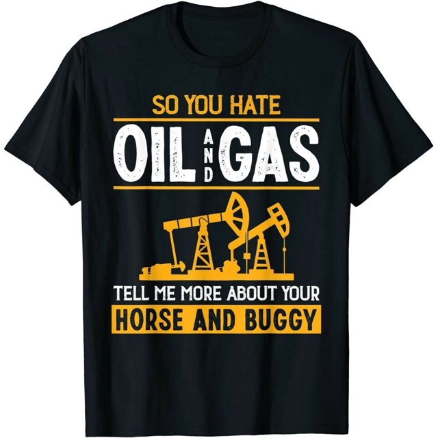 New Limited Funny Cool Oilfield Art, Roughneck Oil Rig Worker Driller T