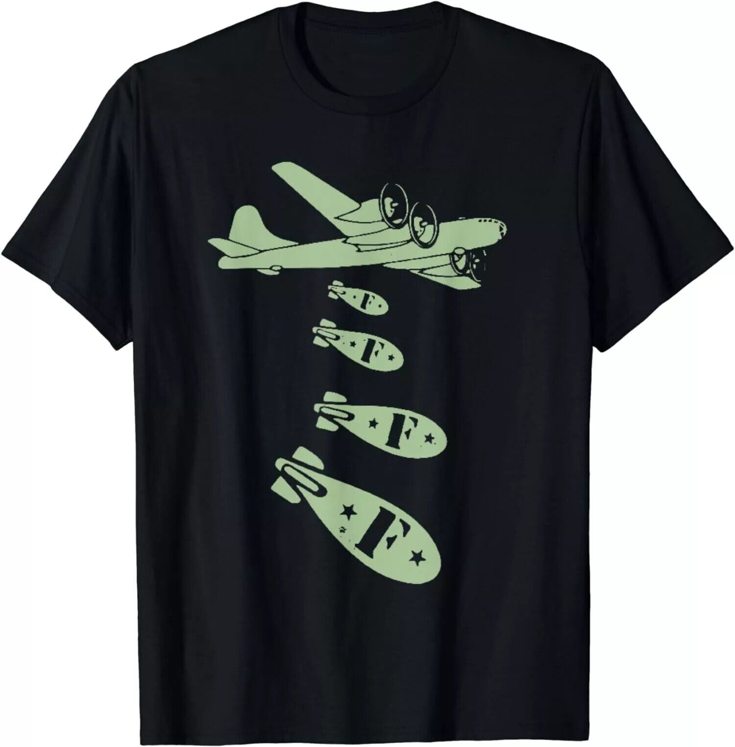 New Limited Funny Slang Bomber Dropping FBombs TShirt Free Shipping