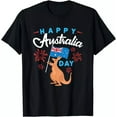 New Limited Happy Australia Day Kangaroo Australia Flag Down Under T
