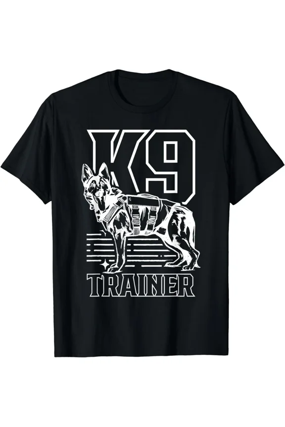 New Limited K9 Trainer K-9 Handler Service Dog T-Shirt Made In USA
