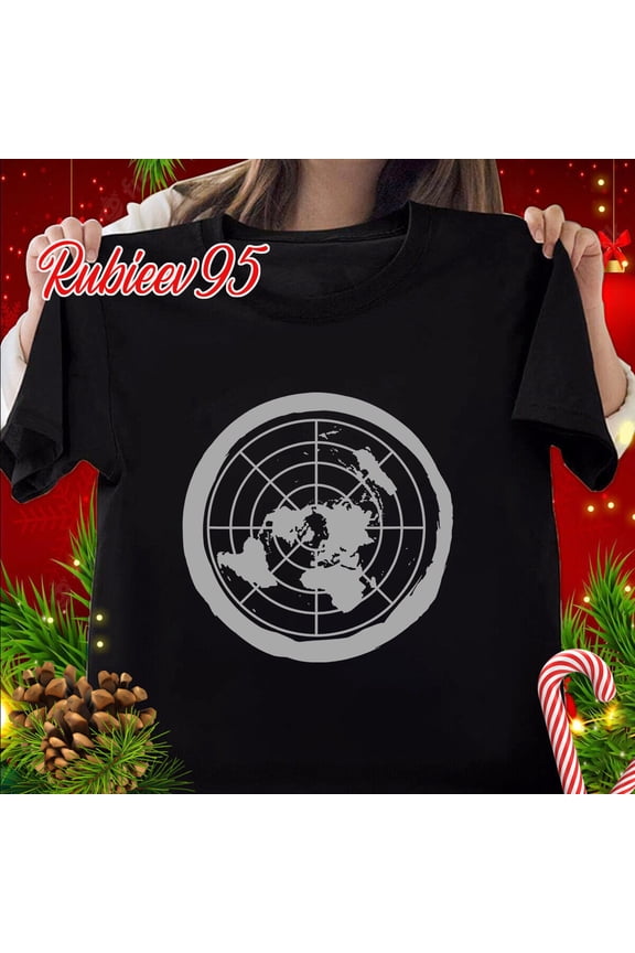 New Limited Map Of Flat Earth Ideas T-Shirt