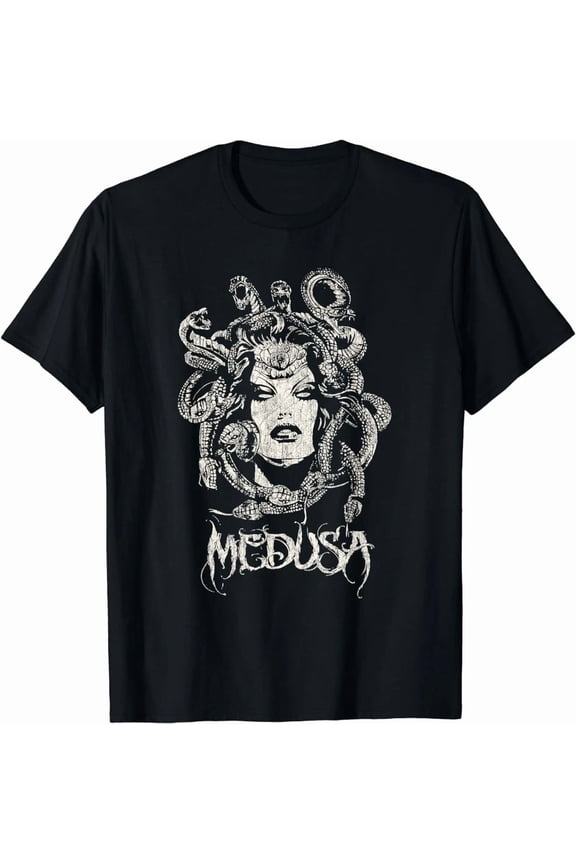 New Limited Medusa Greek Mythology Gothic T-Shirt