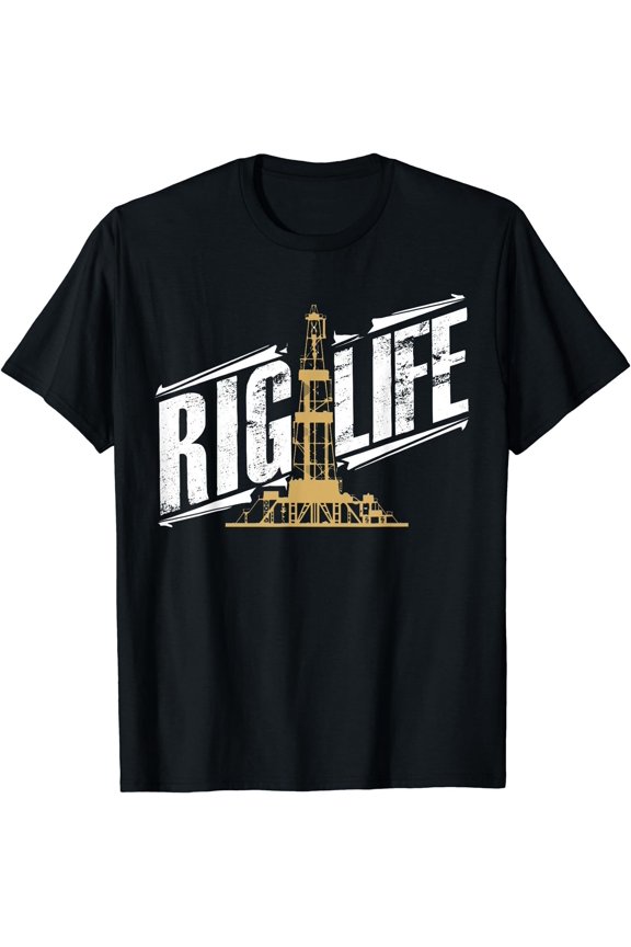 New Limited Rig Life Roughneck Oilfield for Rig Hands T-Shirt