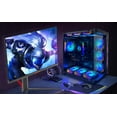 thumbnail image 1 of New Liquid Cooler Gaming PC i7-11700 NONE RAM NONE SSD NONE GRAPHICS CARD Air Cooler Win11 WIFI Computer, 1 of 11