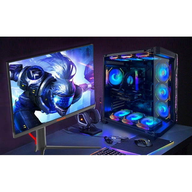 New Liquid Cooler Gaming PC i7-11700 NONE RAM NONE SSD NONE GRAPHICS CARD Air Cooler Win11 WIFI Computer