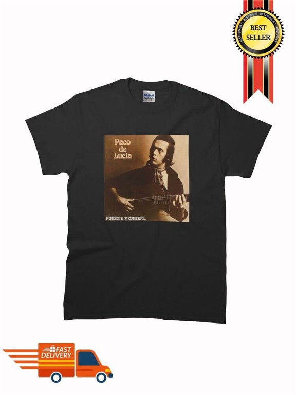 New List Paco de Lucia In the Flow of Flamenco’s Heartbeat, We T Shirt S - 5XL
