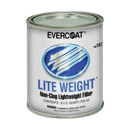 Evercoat 100157 Lightweight Body Filler, 750 mL Can, Gray, Liquid