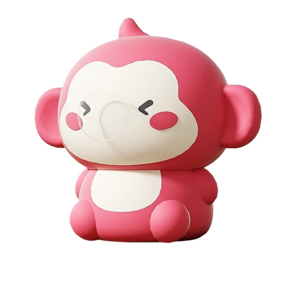 New Little Monkey Bubble Blowing Stress Relief Decompression Tool Soft Squeeze Tactile Tool for Anxiety Relief Daily Relaxation Portable Venting Tool