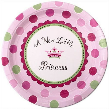 New Little Princess Extra Large Paper Plates (8ct)