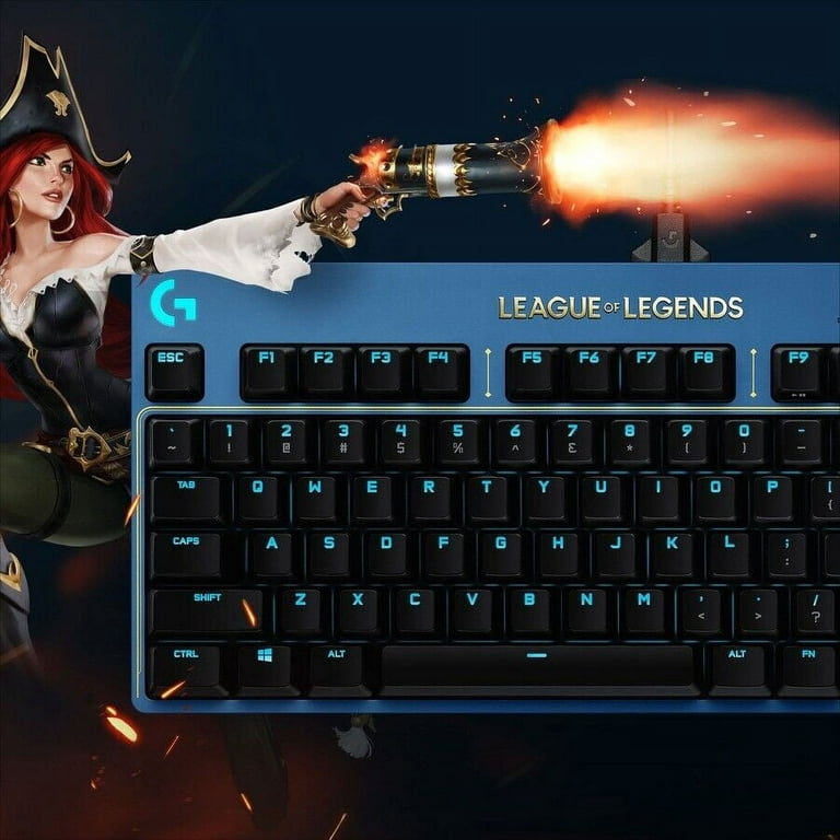 New Logitech G PRO Mechanical Gaming Keyboard League of Legends Edition