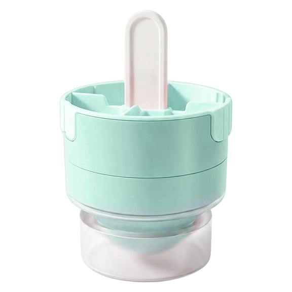 New Lollipop Ice Cream Maker Molds, Reusable Spherical Popsicle Maker with Plastic Sticks, Food Grade DIY Frozen Mold for Juice Yogurt Pudding Summer Party (Green) by Ciozy