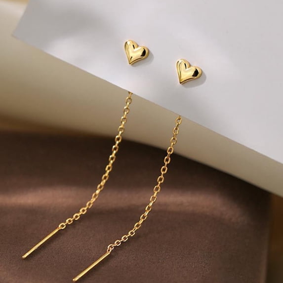 New Long Crystal Star Tassel Pearl Golden Earrings For Women Personality Fashion S Metal Earrings Wedding Jewelry Birthday Gift