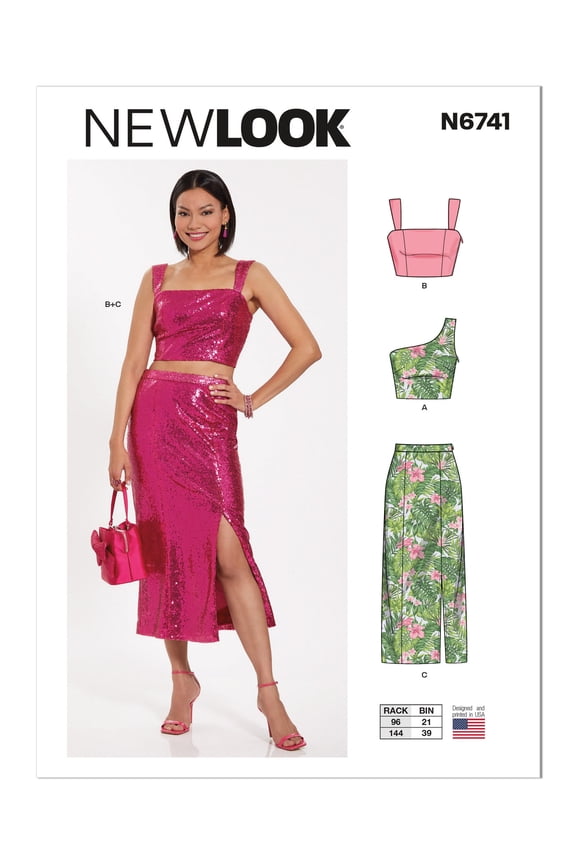New Look Pattern N6741 Misses Two Piece Dresses