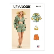 New Look Sewing Pattern 6737 Jackets, Tops, Shorts 8-10-12-14-16-18-20