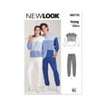 thumbnail image 1 of New Look Sewing Pattern 6772 - Unisex Knit Top and Pants, Size: A (S-M-L-XL-XXL), 1 of 7