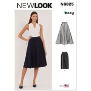 New Look Sewing Pattern 6825 - Misses Skirts in Two Lengths, Size A6-16